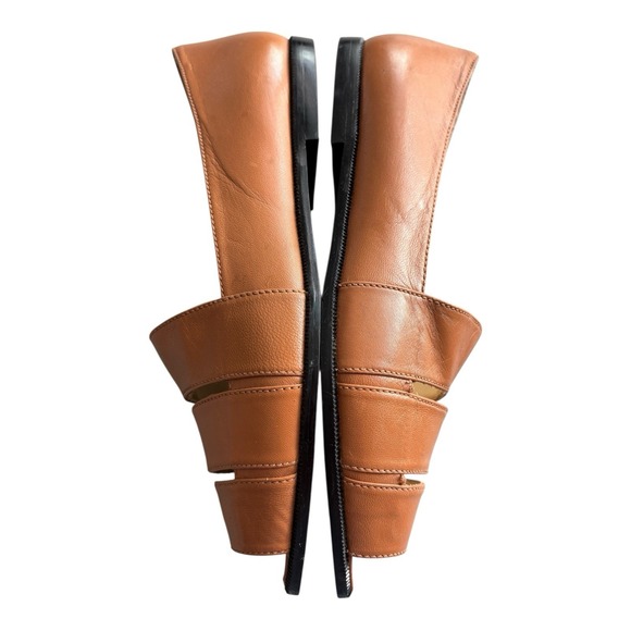 JAZZ Brand Shoes Womens Size 7 M Brown Leather Loafers Made In Spain Vintage‎ - Picture 5 of 10